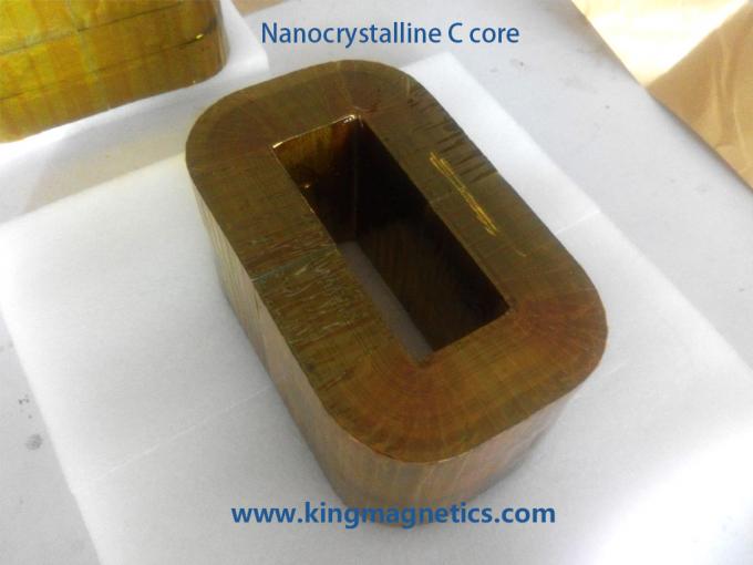 Núcleo de Nanocrystalline C com perda muito baixa do núcleo, para o indutor da saída, transformador de alta frequência