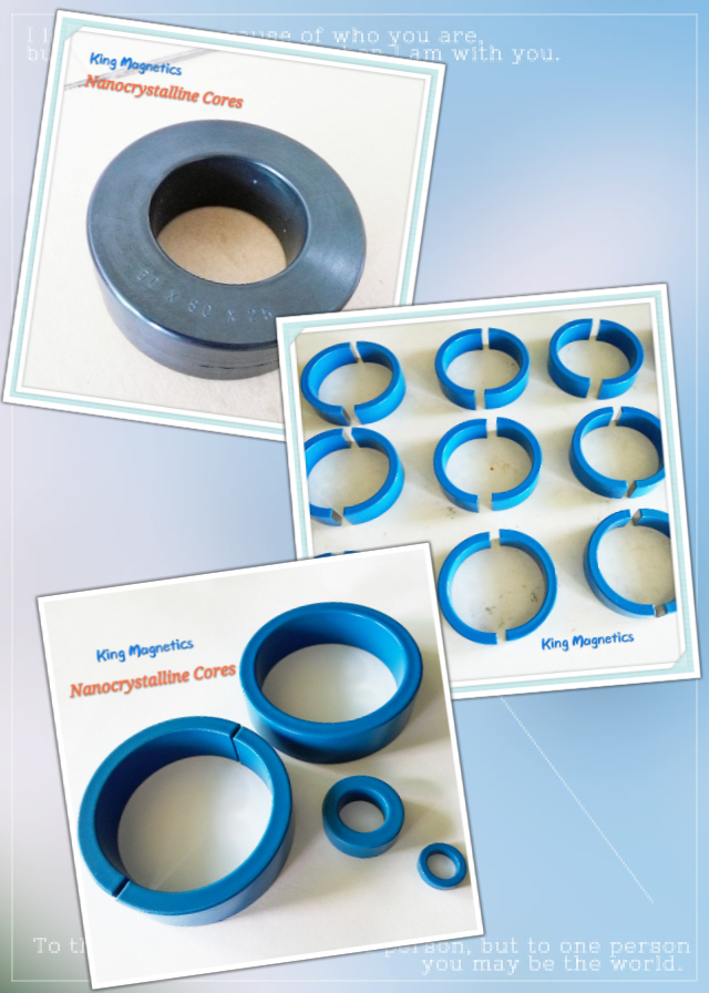 Os filtros de modo comuns do rei Magnetics IEM usaram os núcleos KMN161008 amorfos e do nanocrystalline