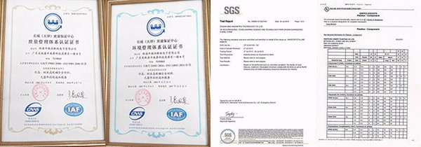 Rei Magnetics Certificates
