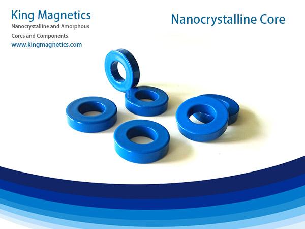 núcleos nano-cristalinos do magnetec com a cola Epoxy revestida