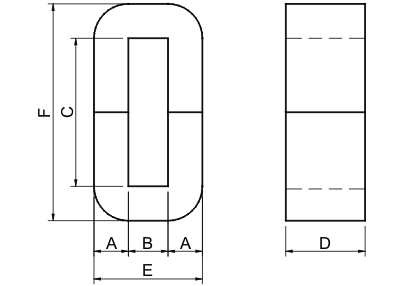 Núcleo de alta qualidade do nanocrystalline c para o transformador audio e o indutor da C.C.