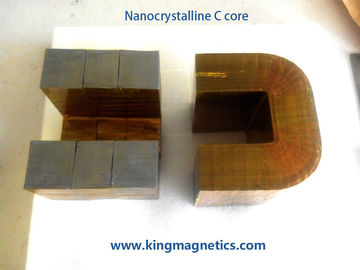 núcleo do corte do C do nanocrystalline para o indutor da saída, 20KHz transformador de alta frequência, carregador elétrico do veículo