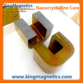 Núcleo personalizado de alta qualidade do nanocrystalline C para o transformador de poder 20KHz de alta frequência