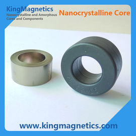 núcleo alto do anel do nanocrystalline da indutância 100KHz da frequência do vento com capa de plástico para o bloqueador KMN322015 do CMC