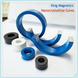 Núcleos revestidos plásticos toroidal padrão amorfos e do nanocrystalline do encaixotamento e da cola Epoxy para bloqueadores do CM