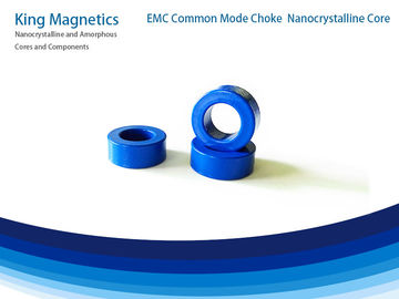 Núcleo amorfo de Nanocrystalline da permeabilidade alta mesma azul do revestimento da cola Epoxy para substituir o núcleo de ferrite