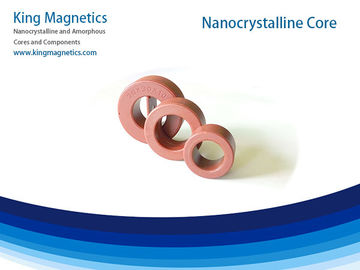 núcleo toroidal amorfo do nanocrystalline de alta frequência dos transformadores atuais
